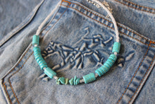 Load image into Gallery viewer, Blue beaded choker