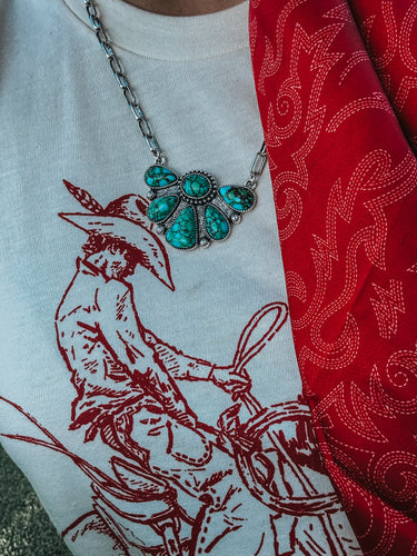 Cluster necklace