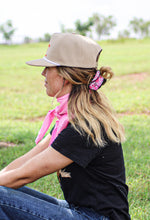 Load image into Gallery viewer, Pink satin wild rag