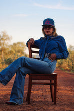 Load image into Gallery viewer, Daisy denim blouse