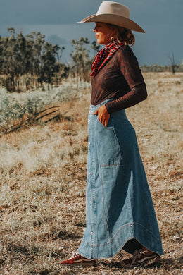 Elsie Denim skirt