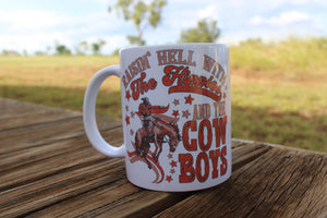 Cowgirl mugs