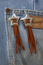 Load image into Gallery viewer, Star concho earrings