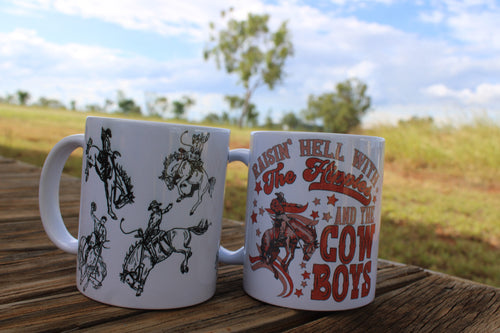 Cowgirl mugs