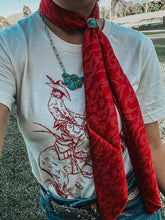 Load image into Gallery viewer, Red bronc T size small only
