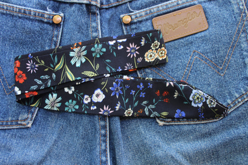 Black floral