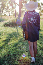 Load image into Gallery viewer, Denim pearl snap dress SALE