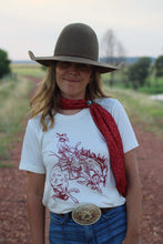 Load image into Gallery viewer, Red bronc T size small only